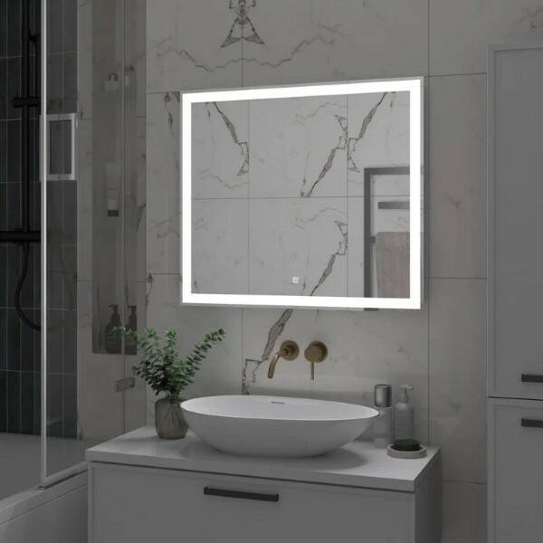 Зеркало "CLAMM" 800х700 LED подсветка ЗЛП3022