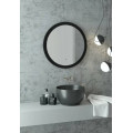 Зеркало "Planet Black LED" D 1000 с бесконтактным сенсором ЗЛП683