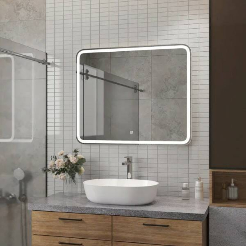 Зеркало "RUSSO" 1000х700 LED подсветка ЗЛП3038