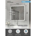 Зеркало "RUSSO" 700х700 LED подсветка ЗЛП3036