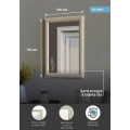 Зеркало "Багира" дуб 500х700 Б106