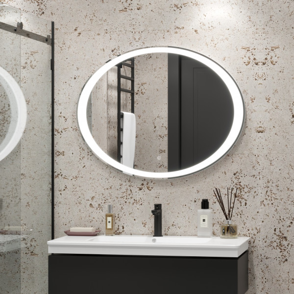 Зеркало "Credo Led" 900х700 ЗЛП84