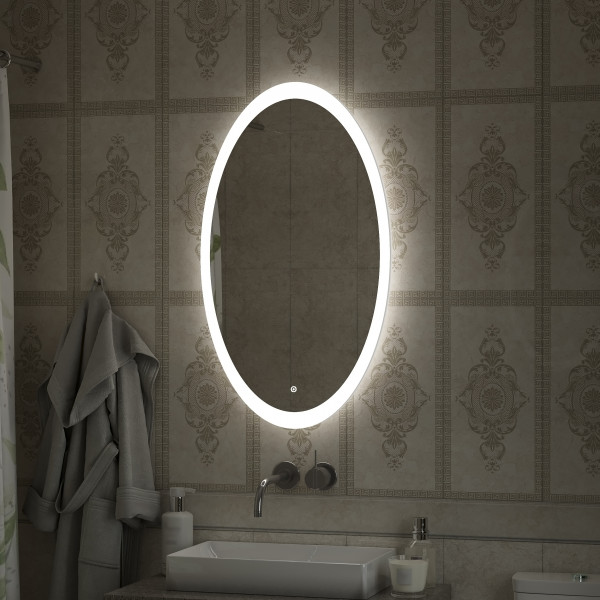 Зеркало "Lily Led" 600x1050 ЗЛП494