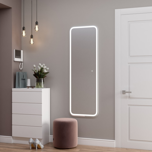 Зеркало "Loren Led" 455х1350 ЗЛП430