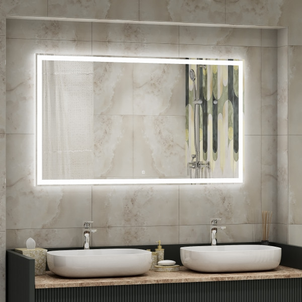 Зеркало "Mercury LED" 1200х700 с подсветкой ЗЛП464