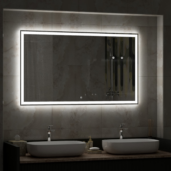 Зеркало "Mercury LED" 1200х700 с подсветкой ЗЛП464