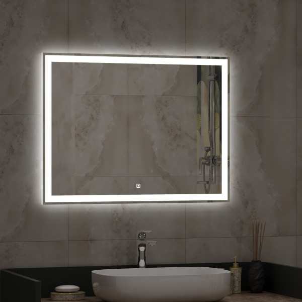 Зеркало "Mercury LED" 800х600 с подсветкой ЗЛП571