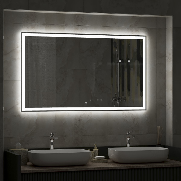 Зеркало "Mercury LED" 1000х700 с подсветкой ЗЛП624