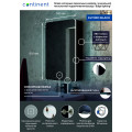 Зеркало-шкаф "ELTORO LED" 560х850 МВК113