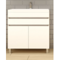 Тумба напольная Style Line Берген 80 1 ящик Белый софт
