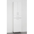 Колонна Style Line 480 (1 ящик) с корзиной Белый