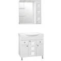 Зеркало-шкаф Style Line Крокус 800/С БЕЛЫЙ