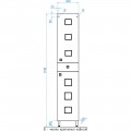 Колонна Style Line Крокус 360 (1 ящика) Белый