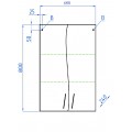 Подвесной шкаф Style Line 480/800 Эко Стандарт Волна
