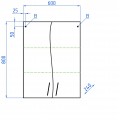 Подвесной шкаф Style Line 600/800 Эко Стандарт Волна