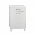 Комод Style Line Эко Стандарт ТН 500 с корзиной Белый
