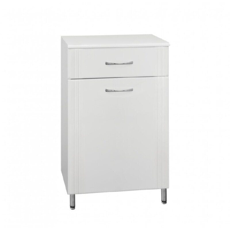 Комод Style Line Эко Стандарт ТН 500 с корзиной Белый