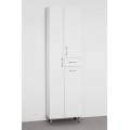Колонна Style Line 540 (1 ящик) с корзиной Белый 