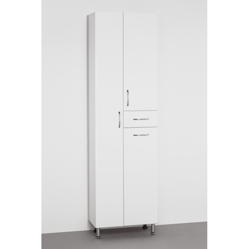 Колонна Style Line 540 (1 ящик) с корзиной Белый 