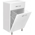 Комод Style Line Эко Стандарт ТН 60 с бельевой корзиной белый